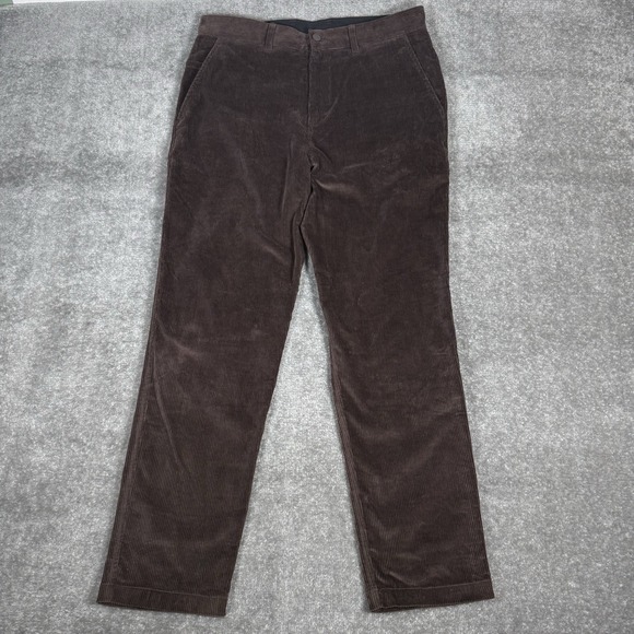 Lululemon Pants Men's 33x30‎ Brown Corduroy Classic Fit ABC Stretch